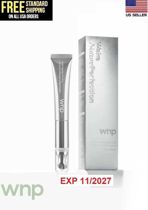 WNP Wrinkle Eraser Multi Peptide Firming Electronic Massaging Eye Cream 0.53 oz