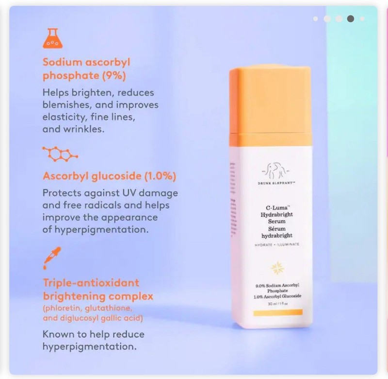 Drunk Elephant C-Luma Hydrabright Gentle Hydrating Vitamin C Serum 1 oz /$68 gallery