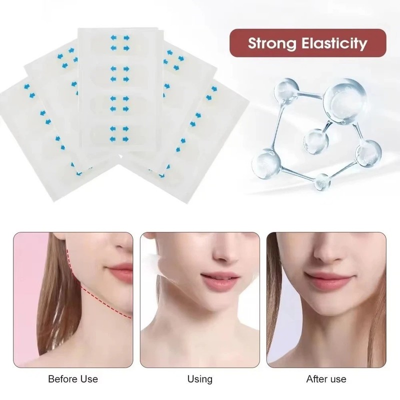 120PCS Invisible Face Lifter Tape Instant Face Lift Tape Double Chin Wrinkles gallery