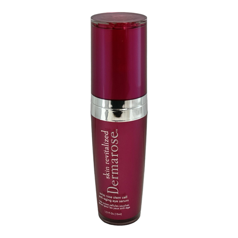 Skin Revitalized Dermarose Swiss Rose Stem Cell Anti-Aging Eye Serum 15ml