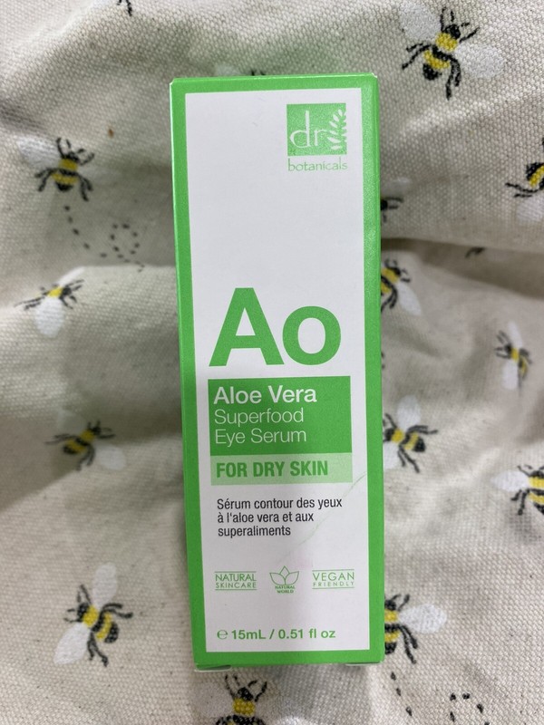 Dr. Botanicals Aloe Vera Superfood Eye Serum 15 ml/ 0.51 fl oz Full Size New