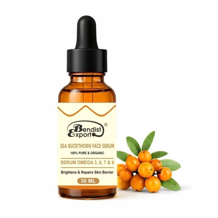 Sea Buckthorn Face Serum Berry Oil 30ml, CO₂ Extracted Pure Himalayan