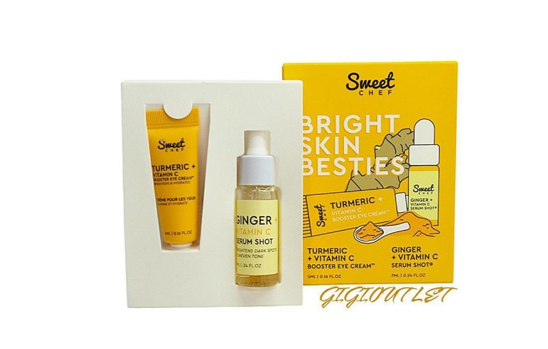 SWEET CHEF Bright Skin Besties Turmeric + Vitamin C , Ginger+ Vitamin C.