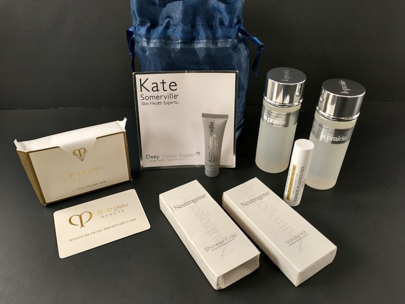Nieman Marcus SKIN CARE GIFT SET Kate Summerville, La Prairie, Cle De Peau, MORE