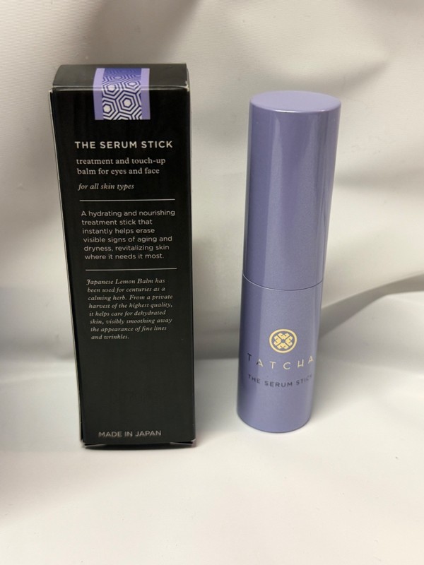 TATCHA Serum Stick Treatment & Touch Up Balm For Eyes & Face 8g/0.28oz NEW gallery