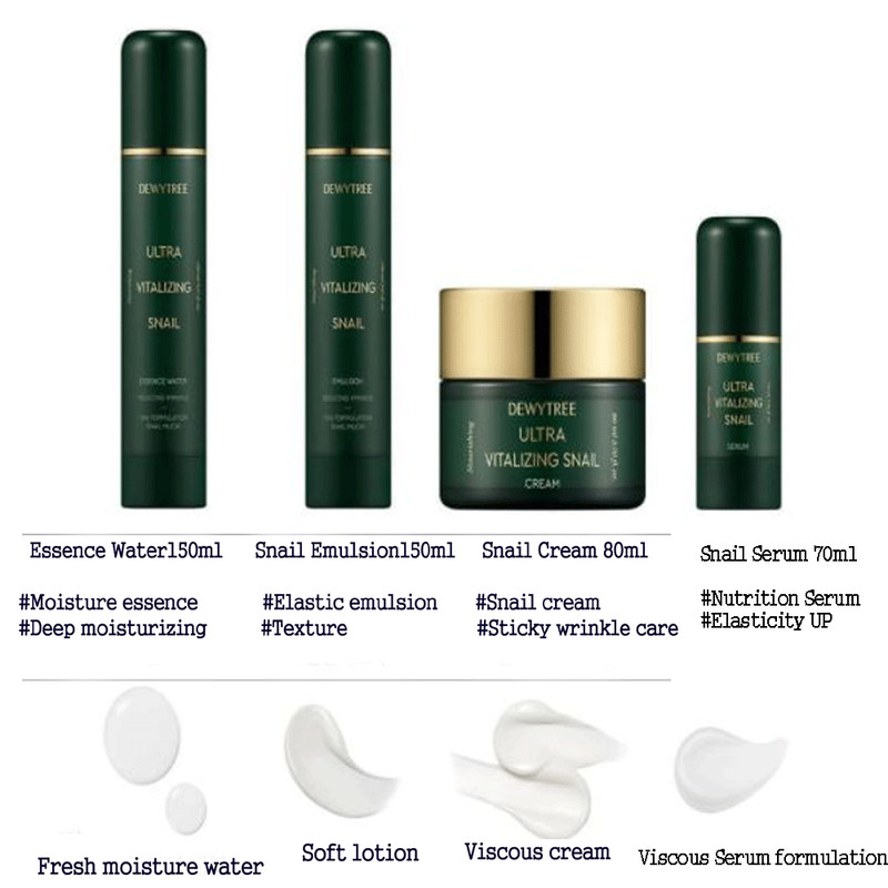 DewyTree Ultra Vitalizing Snail Serum 70ml - Wrinkle/Tight Serum/Skin Elasticity gallery