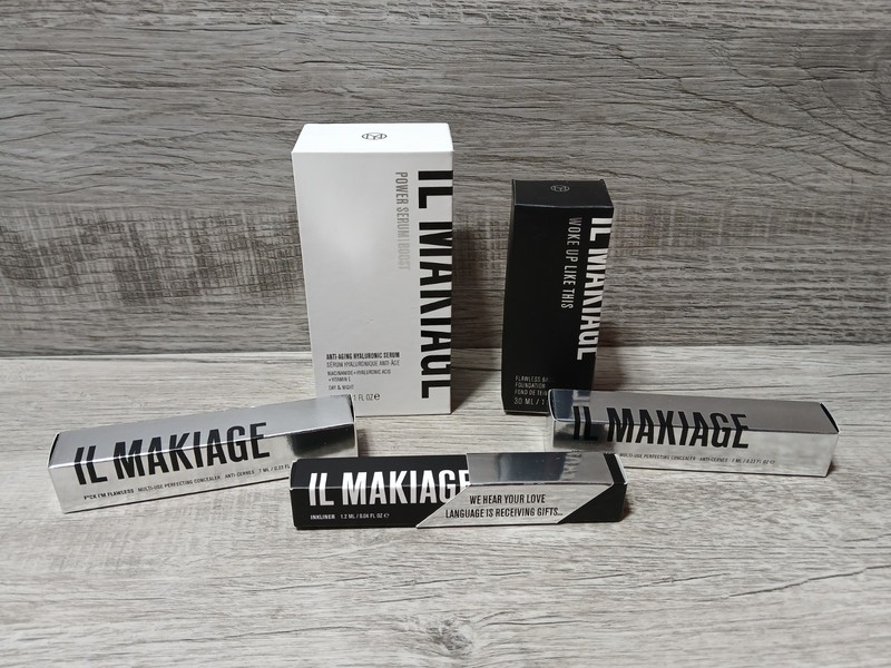 (Lot Of 5) IL Makiage Foundation, Inkliner, 2 Concealers, & Anti Aging Serum NEW