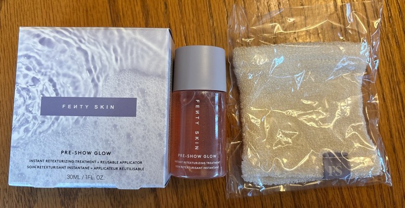 Fenty Skin Pre-Show Glow– Instant Retexturizing Treatment (10% AHA) + Applicator