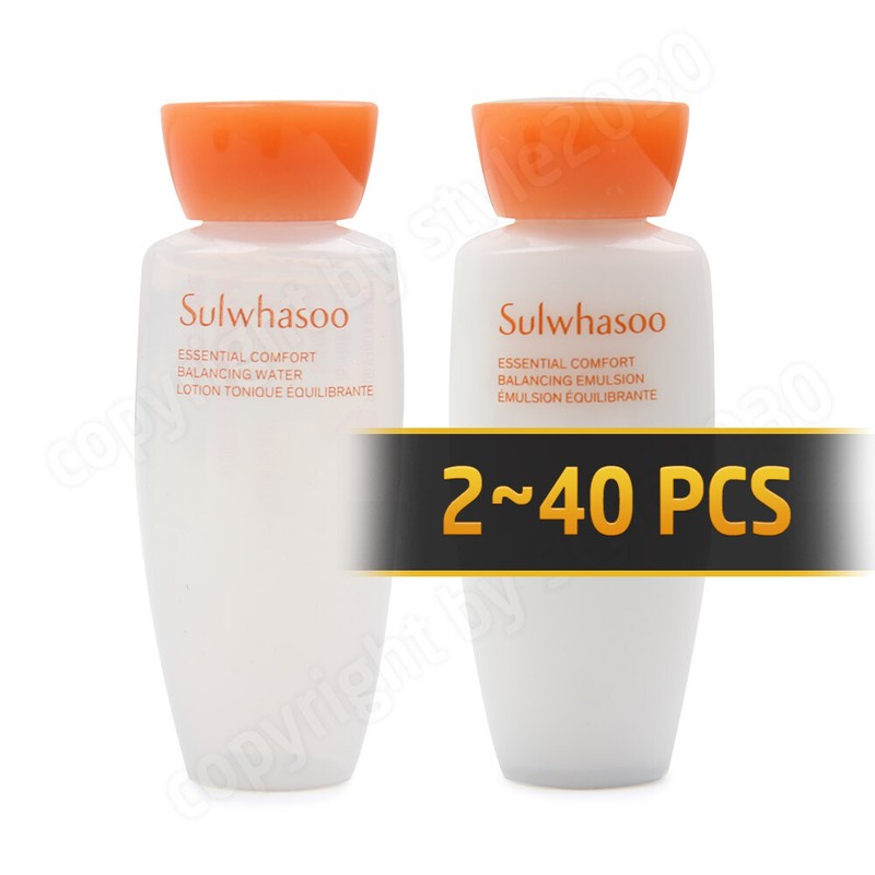 Sulwhasoo Essential Comfort Balancing Water 15ml + Emulsion 15ml Sample