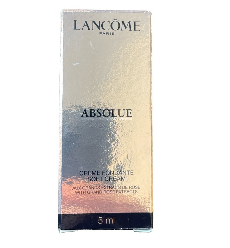 NEW Lancome Absolue Soft Cream Creme Fondante 0.16 fl. oz / 5ml Travel Size