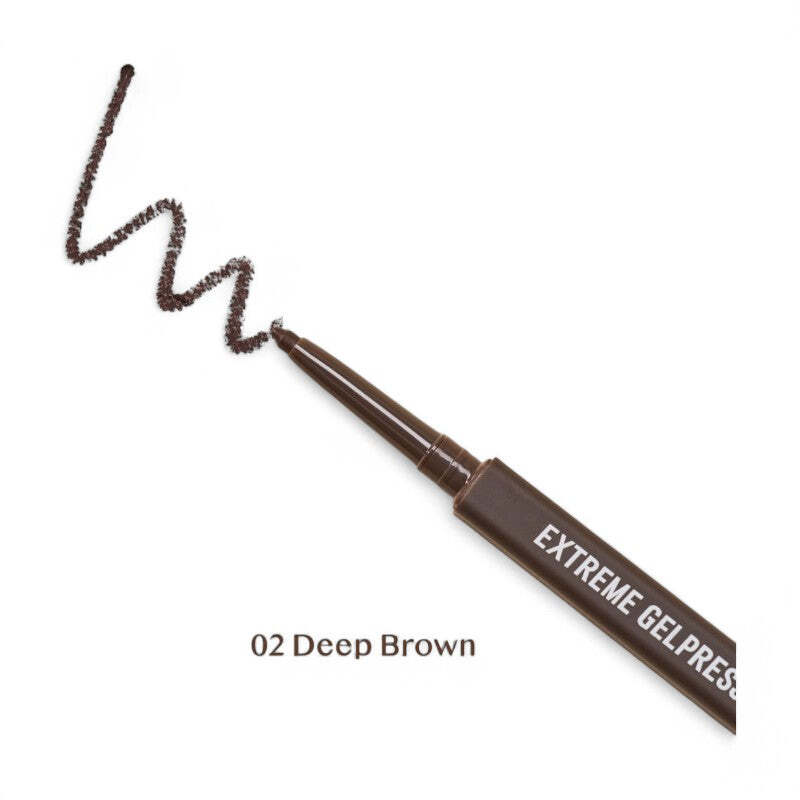 CLIO Extreme Gelpresso Pencil Liner – 6 Colors #02 Deep Brown #dau