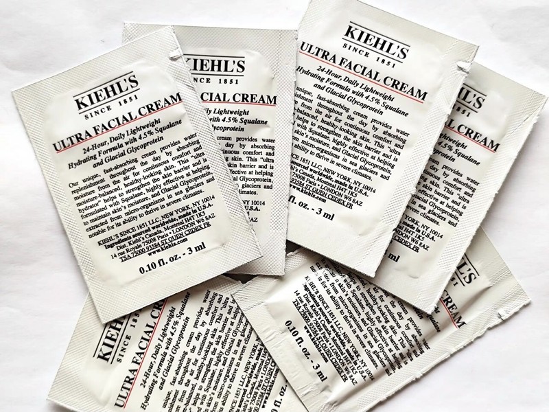 6 X Kiehl’s Ultra Facial Cream 24 Hour Daily Lightweight Hydrating 3ML Each