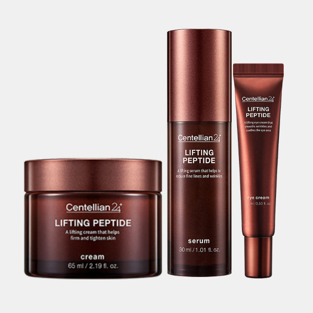 Centellian24+ Lifting Peptide 3pcs Set Anti-Aging Moisturizing K-Beauty