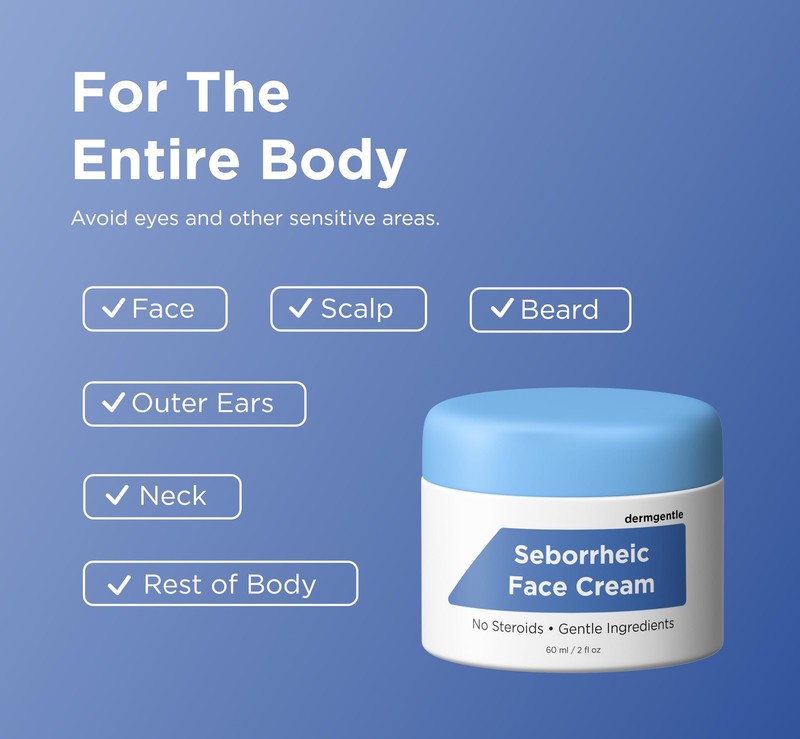 Seborrheic Dermatitis Cream for Sensitive Skin - Hydrates & Supports the Skin... gallery
