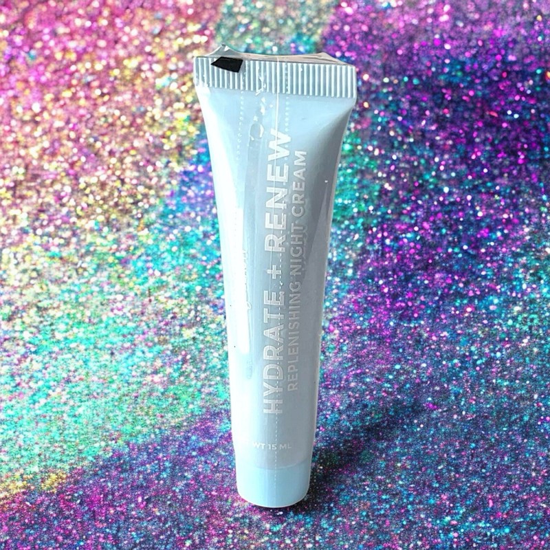 Glow on the 5yh Hydrate + Renew Replenishing Night Cream 0.50 oz NWOB