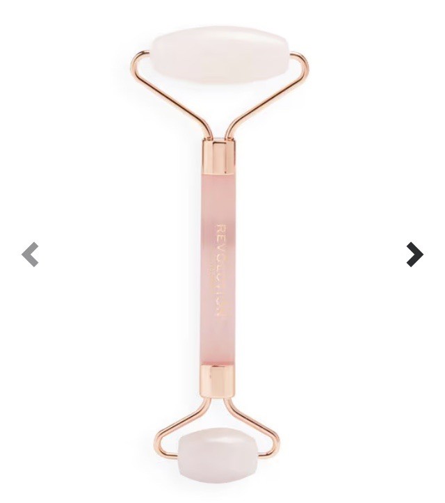 Revolution Skincare Rose Quartz Facial Roller Skin Calming/Anti-Aging NEW