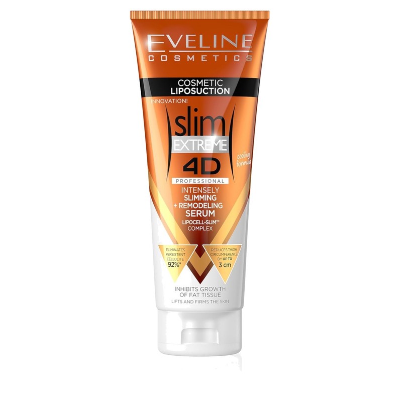 Eveline Slim Extreme 4D Liposuction Body Serum, 8.80 Fluid Ounce