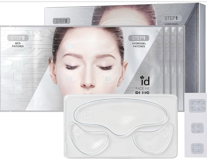 Id Face Fit Plus Patch V3 Microcurrent Hydrogel Lifting Anti Wrinkle Korea