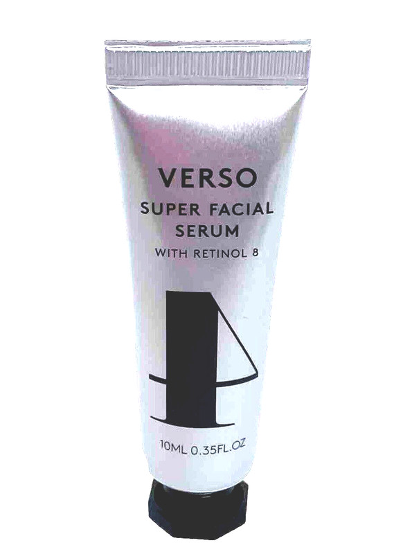 Verso Skincare: #4 Super Facial Serum with Retinol 8 0.35 fl oz New/Sealed Mini