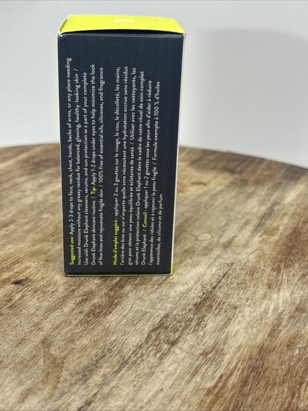 Drunk Elephant Virgin Marula Luxury Facial Oil - Nourish Balance 30ml / 1 Oz NIB gallery