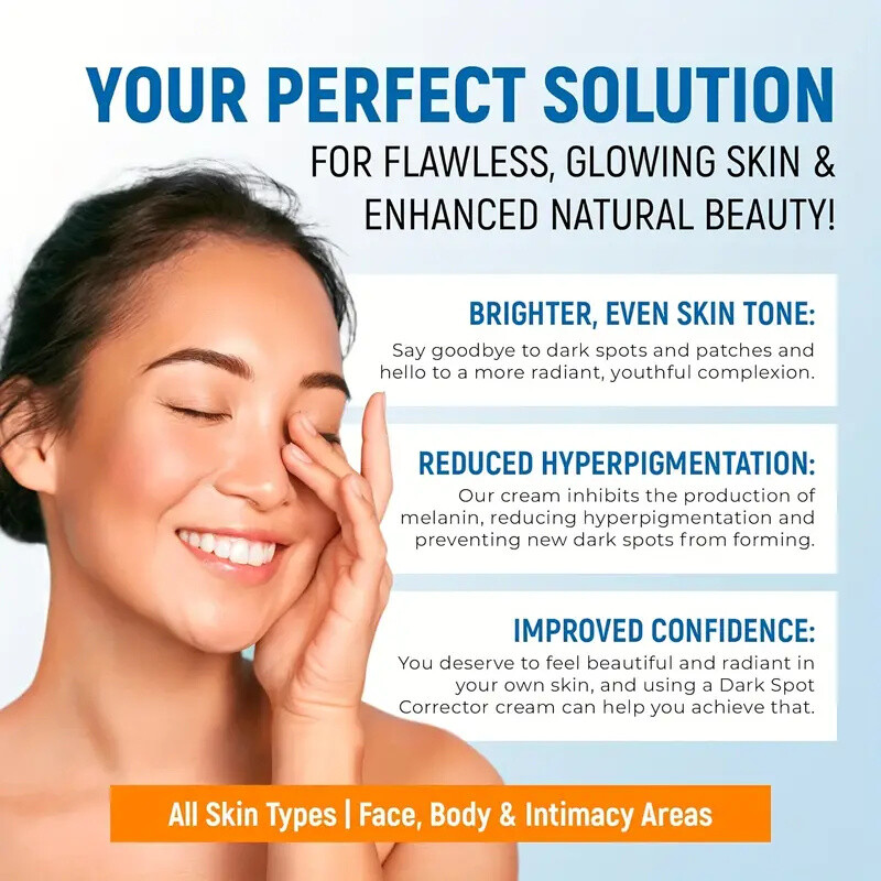 Dark Spot Corrector VITAMIN C Face Neck Skin Dark Spot Remover Cream gallery