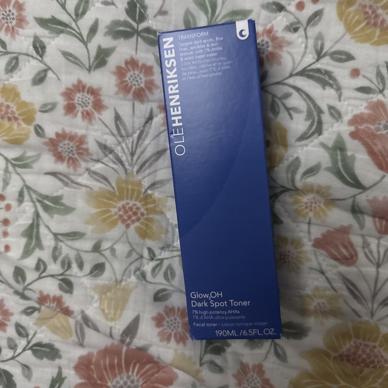 NIB Ole Henriksen Transform Glow2OH 7% AHA’s Dark Spot Facial Toner 190ml/6.5oz
