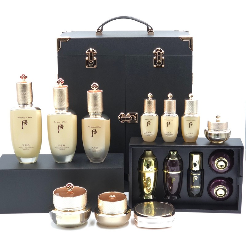 The history of Whoo Cheonyuldan 6pcs Special Set 17 Items Luxury Beauty K-Beauty