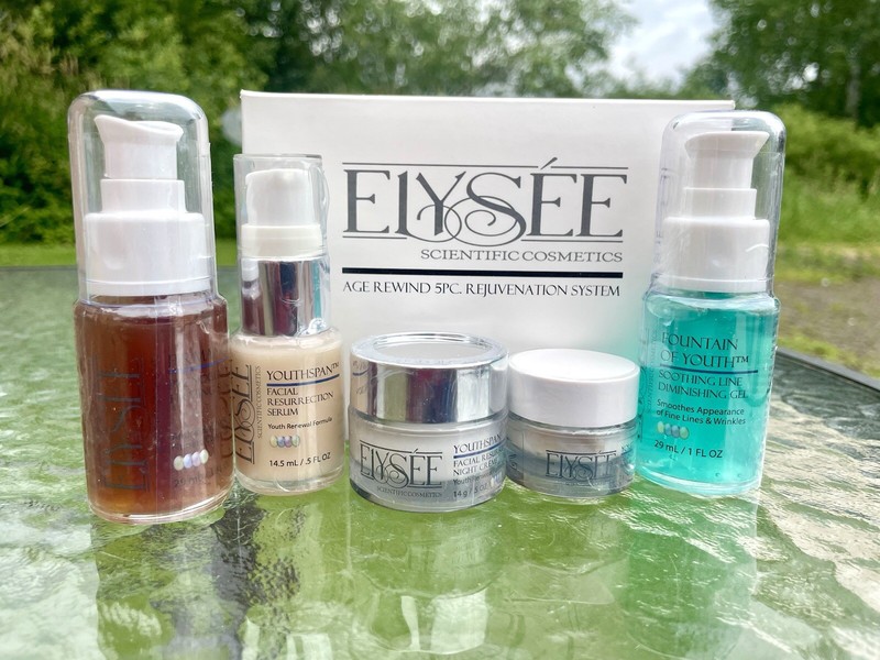 ELYSEE Age Rewind 5 Piece Rejuvenation System- Youthspan Firmance Telogenesis +