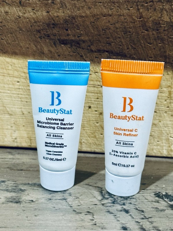 Beauty Stat Universal C Skin Refiner/Microbiome Barrier Cleanser .17oz Sealed