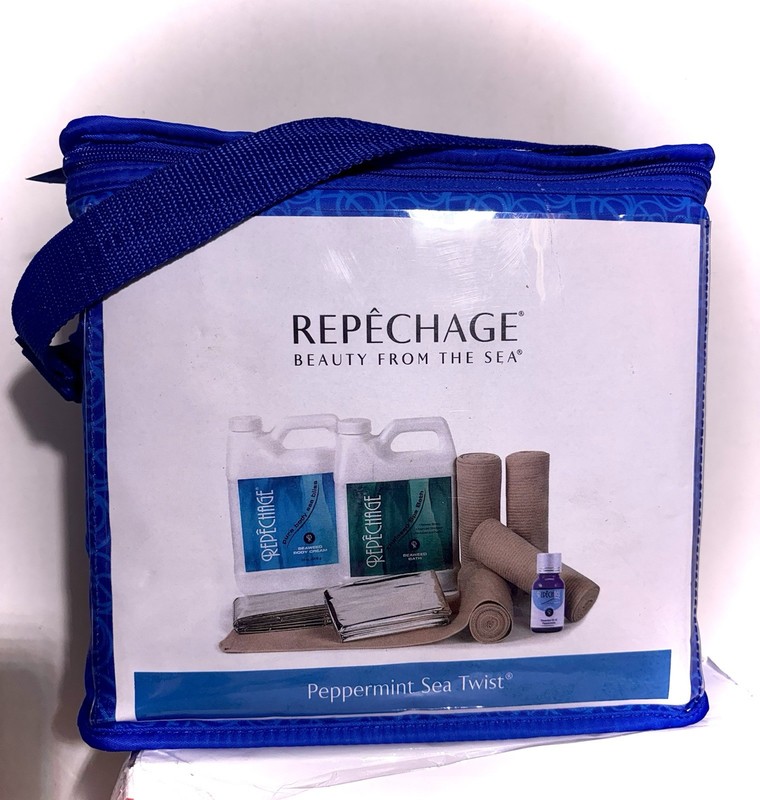 16 piece-Repechage Beauty From The Sea-Peppermint Sea Twist Treatment Kit-new!