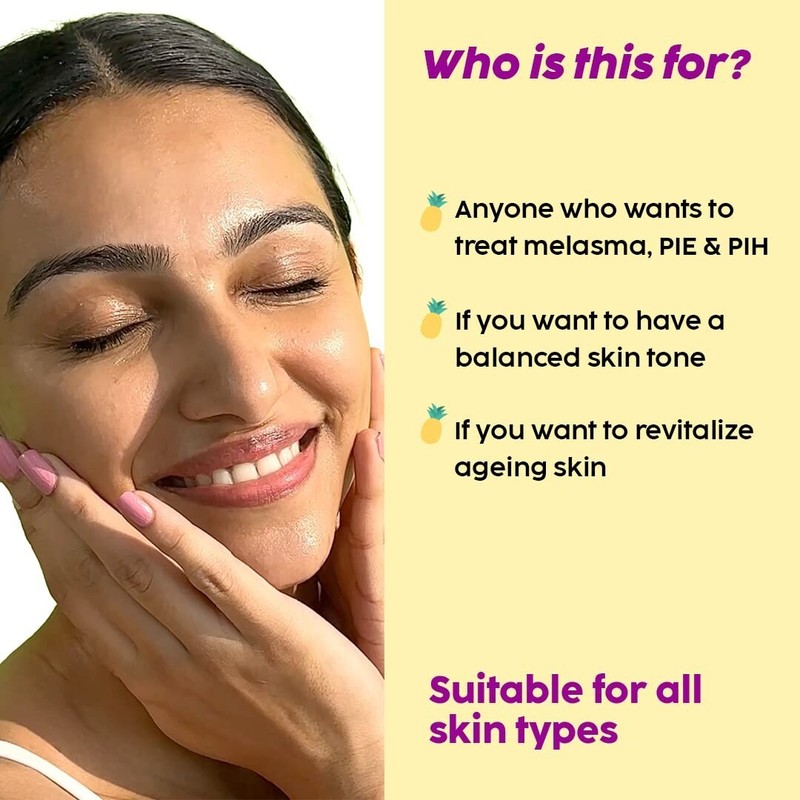 Plix Pineapple Skin Perfecting Dewy Serum For All Skin Types 30ml gallery