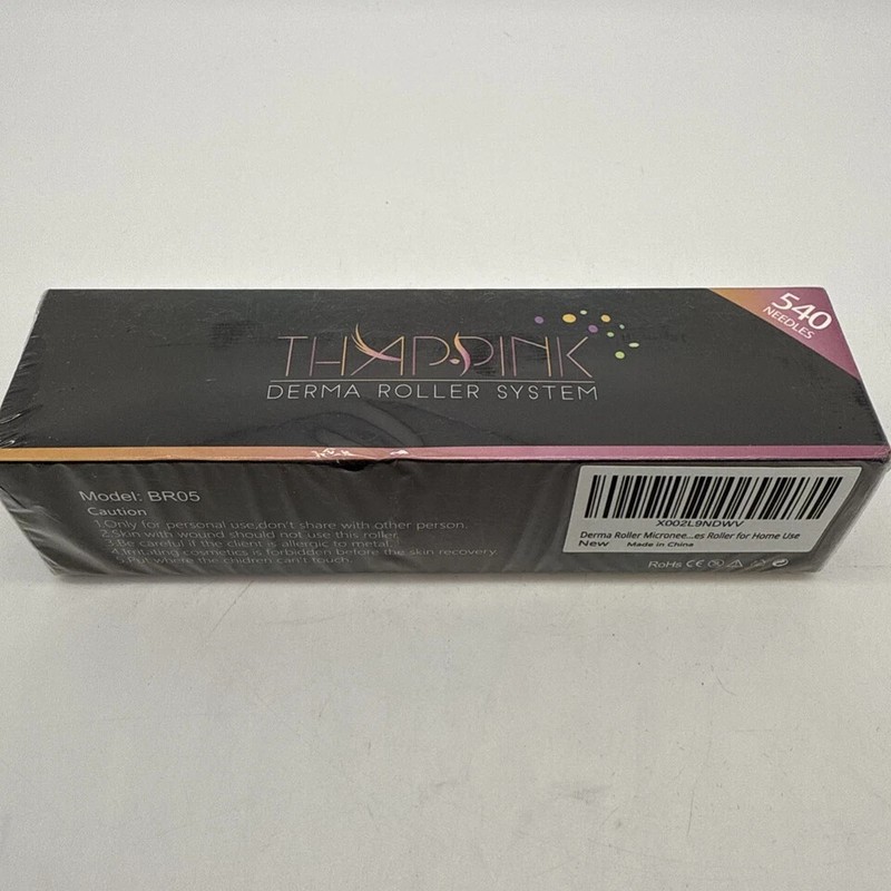 Thappink Derma Roller System 540 Needles Model BR05 New Sealed Beauty Skin Care gallery