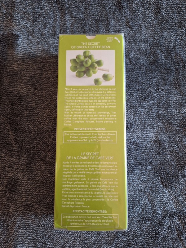 Yves Rocher Minceurcafe Vert Cellulite Reducer Green Coffee Refining 6.7 FL Oz gallery
