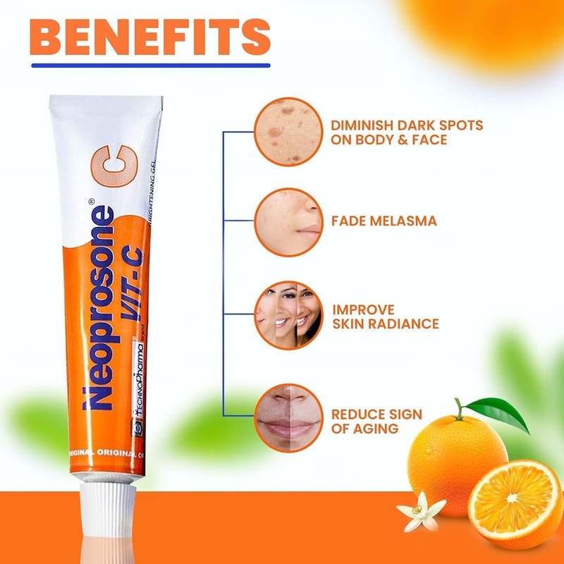 Travel-Sized Vitamin C Gel Brightening Cream – Treat Dark Spots Effortlessly gallery