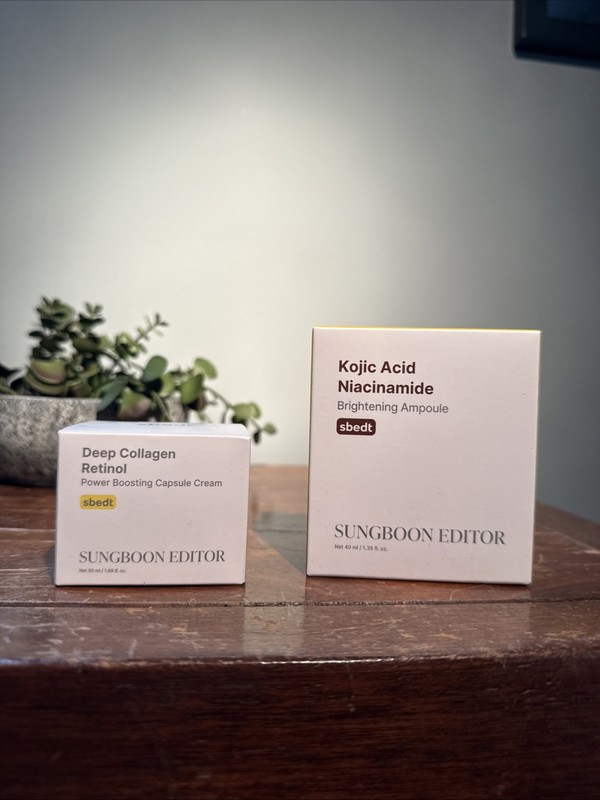 Sungboon Editor Kojic Acid Niacinamide & Deep Collagen Retinol
