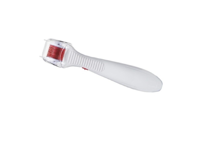 LED Derma Roller with Red Light Therapy Microneedle Skin Renewal Tool