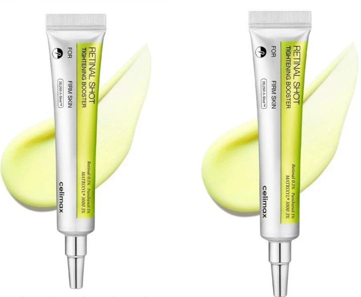 2 PACKS–NEW LUXRY CELIMAX Vita-A Retinal Shot Tightening Booster 15ml
