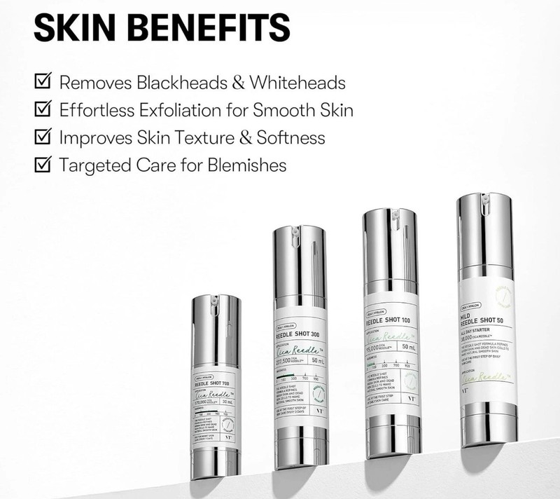 VT Cosmetics CICA REEDLE SHOT 700 Microneedling Spot Treatment Serum, 1oz / 30ml gallery