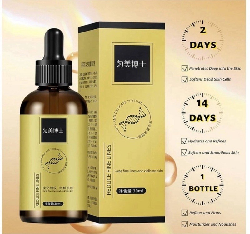 Youthful Skin Essence for Fading Lines Anti-Aging Serum 2 Pack 60ml Total