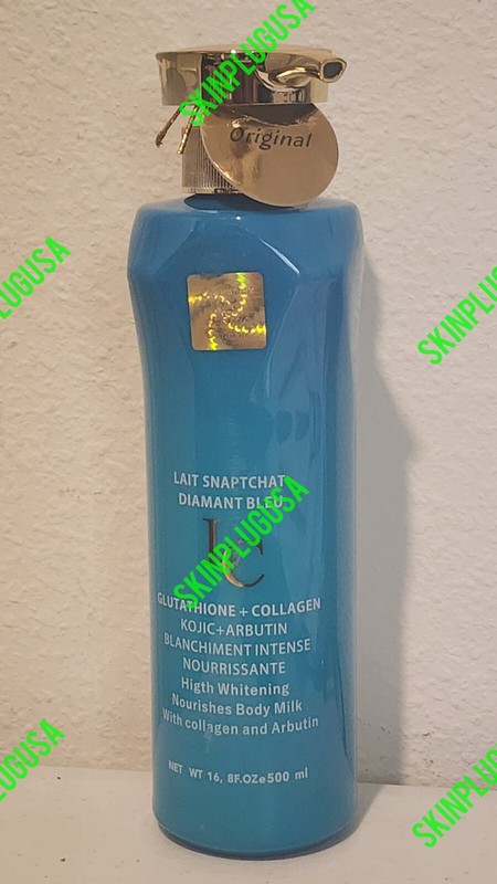 💯AUTHENTIC Snapchat Diamant Blue Glutathion & Collagen lotion 500ml