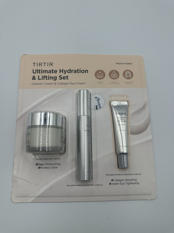 Tirtir Ultimate Hydrationn & Lifting 3PC Set Ceramic Cream Eye Cream EXP 28