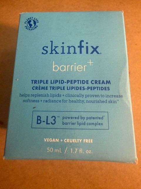 Skinfix Barrier Triple Lipid Peptide Cream 50ml / 1.7oz Vegan NIB Free Shipping