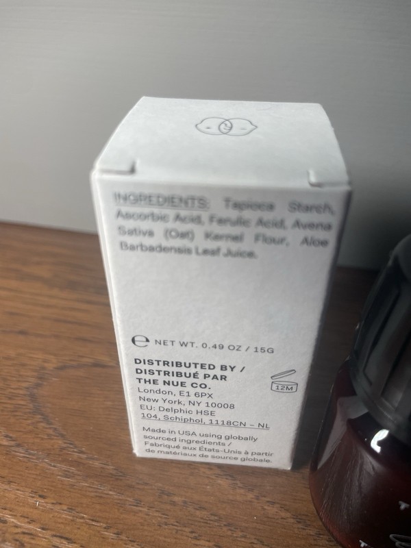 THE NUE CO Topical-C Vitamin C Supplement .49oz Full Size - NEW in Box gallery