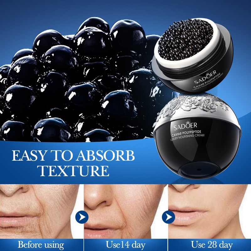 Black Caviar Polypeptide Anti-Wrinkle Luxury Nourishing Facial Cream gallery