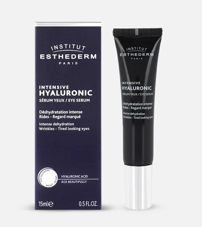 Institut Esthederm Intensive Hyaluronic Eye Contour Serum 0.5 oz *NEW Open Box*