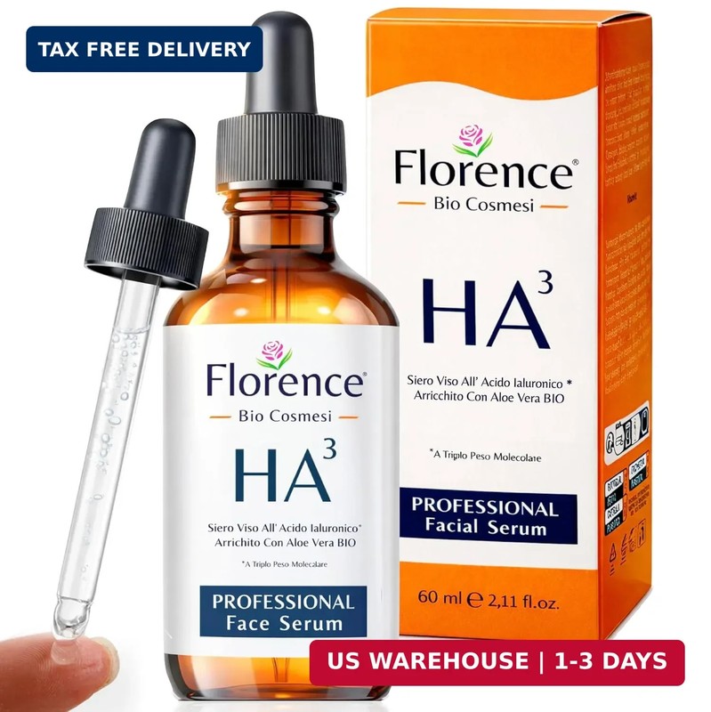 2 oz Hyaluronic Acid Serum-Ultra-Hydrating Niacinamide, B5 & Vitamin C Skin Care
