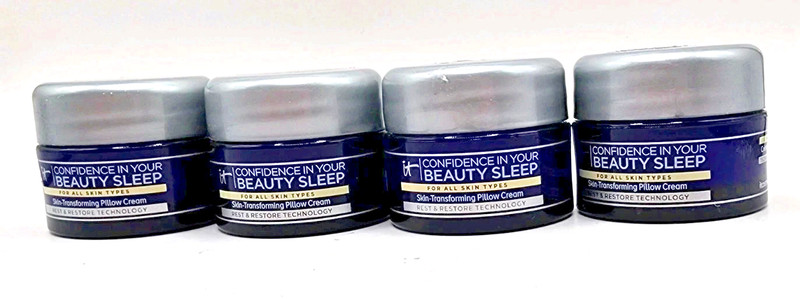 4x It Cosmetics Confidence in Your Beauty Sleep Pillow Cream 0.23oz / 7ml each gallery