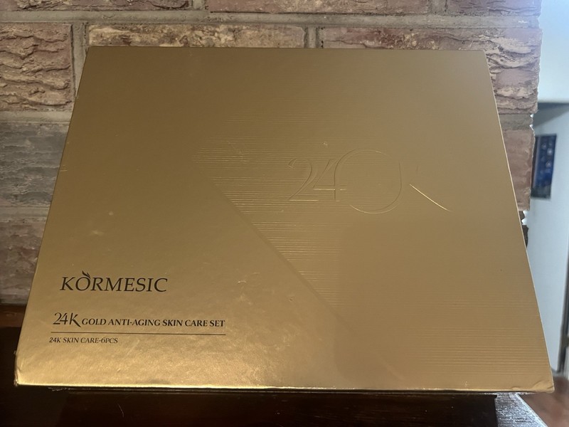 Kormesic 24K Gold Anti-Aging Skin Care Gift -6 PC Set-Sealed In Box-Exp 11/2029