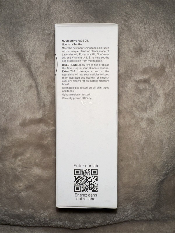 Dr. Brandt Dr B Lab Nourishing Face Oil -FULL SIZE 1fl Oz 30ml RV$72 gallery