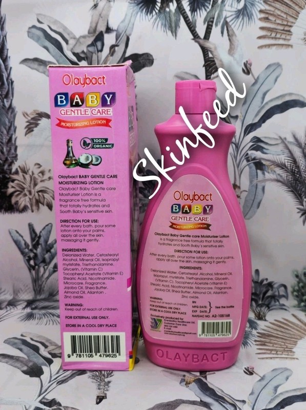 Olaybact Shea Coconut Oil Baby Gentle Care Moisturizing Lotion 400ml gallery